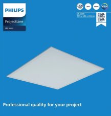 Philips Projectline 8719514955271 stropný vstavaný LED NOC 60x60cm 36W 3200lm 4000K biela