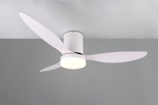 TRIO Reality R64202131 GÖTEBORG Stropný ventilátor s osvetlením D1320mm SMD LED 20W/2500lm 2700-6000K biela, diaľkový ovládač