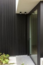 LUTEC 6389102012 GEMINI exteriérové stropné svietidlo LED 85x85mm 7W/750lm 3000K IP65 čierna matná