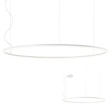 REDO 01-1718-TRIAC ORBIT závěsné svítidlo D1500mm LED 110W/8372lm 3000K bílá