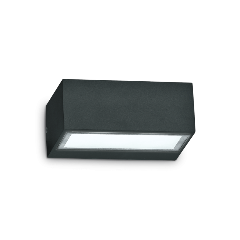 Exteriérové ​​nástěnné svítidlo Ideal lux 115375 TWIN AP1 NERO 1xG9 28W IP44