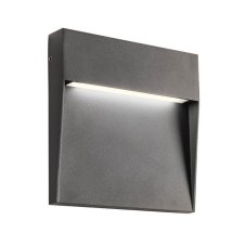 REDO 90479 LANDER venkovní nástěnné svítidlo SMD LED 6W 700/270lm 3000K IP54 antracit
