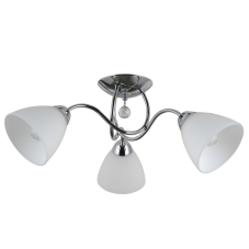 ITALUX PND-5643-3 Lugano stropné svietidlo 3xE27 chróm, biela