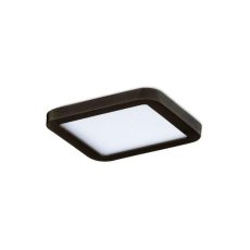 AZzardo AZ2833 DECOline SLIM 9 SQUARE 3000K IP44 BLACK zápustné LED svítidlo 6W / 500lm IP44 černá