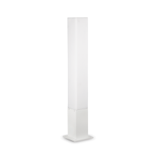 Exteriérové stojanové svietidlo Ideal lux 142999 EDO OUTDOOR PT1 SQUARE BIANCO 1xGX53 15W biela IP44