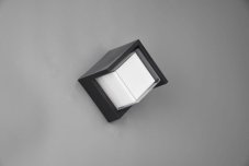 TRIO Reality R27026132 PUNO exteriérové nástenné svietidlo SMD LED 8W/800lm 3000K IP54 čierna matná, biela
