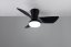 TRIO Reality R64412132 RANDERS Stropný ventilátor s osvetlením D760mm SMD LED 20W/2500lm 2700-6000K čierna, diaľkový ovládač