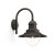 Philips 01652/30/PN Raindrop venkovní nástenné svítidlo 1xE27 IP44 černá