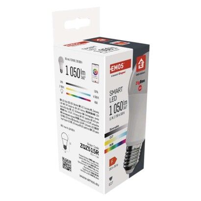 Emos ZQZ515R LED žárovka E27 GoSmart A60 11W 1050lm 2700–6500K
