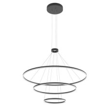 REDO 01-2247-TRIAC ORBIT závěsné svítidlo D600+1000+1500mm LED 186W/13988lm 3000K černá