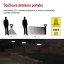 EMOS ZGJ0B4S TERION solární venkovní stojanové svítidlo/sloupek LED 125 × 125 × 500 2W 200lm 3000K IP44 se senzorem antracit