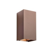 REDO 90554 VARY vonkajšie nástenné svietidlo LED 2x10W 1920/1286lm 3000K IP54 hnedá, efektné