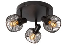LUCIDE 77978/13/30 MAREN Stropné bodové svietidlo E14 3x40W čierna