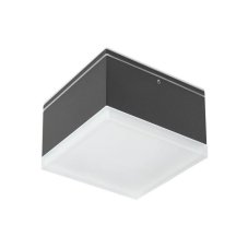 REDO 90109 AKRON exteriérové stropní svítidlo CREE COB LED 9W 882/754lm 3000K IP54 antracit