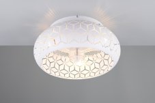 TRIO Reality R61574031 BIDAR Stropné svietidlo s ventilátorom D500mm E27 biela