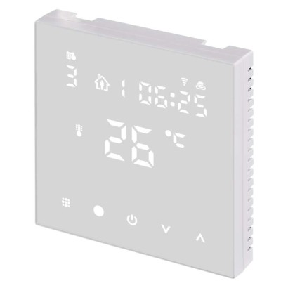 Emos P56201UF GoSmart Digitální pokojový termostat pro podlahové topení, bílá, Wi-Fi
