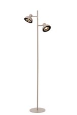 LUCIDE 30797/02/38 SENSAS stojací lampa V1379mm 2xGU10 (ES111) krémová