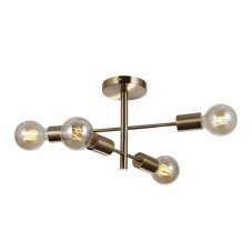ITALUX PND-4025-4-HBR Piansi stropné svietidlo 4xE27 medová mosadz