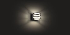 Philips HUE 17401/93/P0 Lucca nástenné exteriérové svietidlo 9,5W=806lm E27 2700K