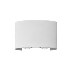 ITALUX OWL-6650-2-WH-3K Ortelo vonkajšie nástenné svietidlo LED 4W/336lm 3000K IP54 biela