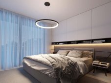 LED2 3273353DT BELLA SLIM závesné svietidlo LED D980mm 80W/5600lm 3000-4000K TRIAC čierna