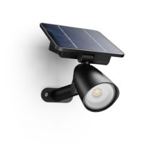 Philips 8720169362246 Ashlyn solárne zapichovacie svietidlo/reflektor LED V187mm + hrot203mm 1,4W/150lm 2700K IP44 čierna
