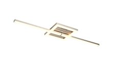 TRIO Reality R67303107 VIALE stropné svietidlo SMD LED 17W/1860lm 3000K nikel matná