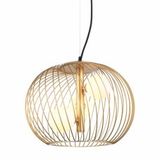 MDM-3843-3 GD ITALUX Clarisa moderní závěsné svítidlo 3X25W G9 IP20
