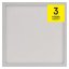 Emos ZM6145 LED NEXXO stropní/nástěnné přisazené klasické svítidlo čtverec 225 × 225 × 42 mm 21W 1900lm 4000K bílá