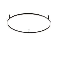 Ideal Lux 266022 ORACLE SLIM stropní svítidlo LED D900mm 51W/4060lm 3000K černá