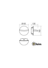 REDO 90067 GIMBAL exteriérové nástěnné svítidlo CREE COB LED 16W 1440/992lm 3000K IP65 bílá