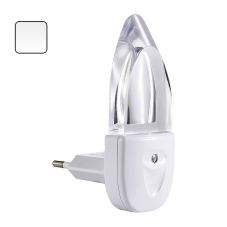 Prezent 1610 Mini Light LED orientačné osvetlenie do zásuvky (biele svetlo)