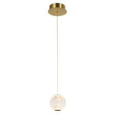 ITALUX PND-12220121-1A-GD Rosario závěsné svítidlo LED D120mm 4,2W/280lm 3200K zlatá