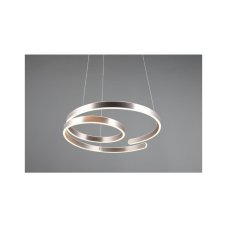 TRIO 344110105 MARNIE závěsné svítidlo D650mm SMD LED D650mm 68W/8000lm 3000K broušený hliník, switchdimmer