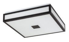 RABALUX 75033 Zoya stropní svítidlo LED 24W/1700lm 4000K IP44 černá, bílá, 400x400mm