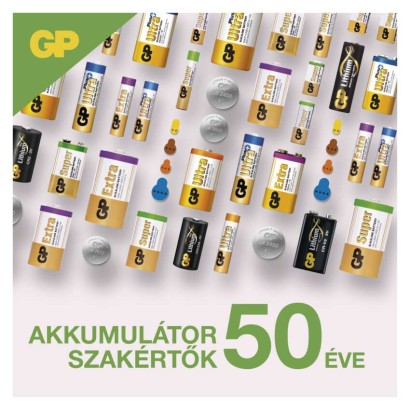 B1376 Baterie GP alkalická knoflíková LR44, výhodné balení 5ks