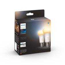 Philips HUE LED White Ambiance žiarovka E27 2x8W 1100lm 2200-6500K stmievateľná BlueTooth 2-set