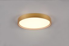 TRIO 641310208 DOHA stropné svietidloSMD LED D450mm 29W/3260lm 2300+3000+4000K mosadz