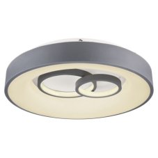GLOBO 48416-50R MAVY stropné svietidlo LED D480mm 50W/1700lm 3000-4500-6000K šedá, biela, stmievateľné, diaľkové ovládanie