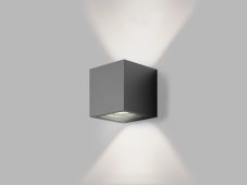 LED2 5132334 TOMY vonkajšie nástenné svietidlo LED 2x4,5W/450lm 3000K IP65 antracit