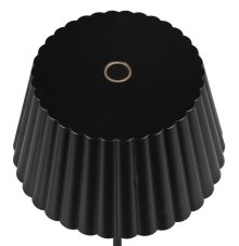 TRIO Reality R57706132 SUAREZ vonkajšia stolná lampa SMD LED V390mm 1,5W/200lm 3000K IP44 čiernamatná, nabíjateľná batéria, USB-C port, nabíjacia stanica, ON/OFF
