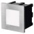 ZC0109 EMOS LED orientačné svietidlo, štvorec 1,5W teplá biela IP65 nerez