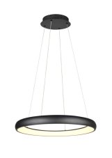 TRIO 349617532 CARDONA závesné svietidlo D750mm SMD LED 59W/6900lm 2300+3000+4000K čierna matná, switchdimmer