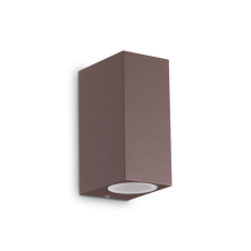 Exteriérové ​​nástěnné svítidlo Ideal lux 213354 UP AP2 COFFEE 2xG9 15W IP44