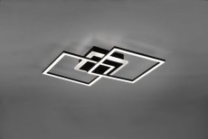 TRIO R62793132 Venida LED stropné svietidlo 25W/2600lm 3000K matné čierne, switchdimmer