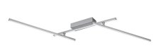 RABALUX 71019 Negan stropné svietidlo LED 24W/1550lm 4000K strieborná, biela