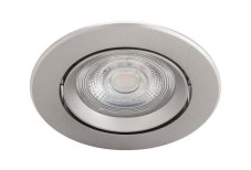 Philips Sparkle LED SL261 Zápustné svietidlo kruhové 5W/350lm 85mm 2700K nikel 3-set