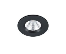 TRIO 650710132 ZAGROS Zápustné svietidlo 85mm LED 1X5W/345lm 3000K IP65 čierna