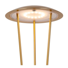 LUCIDE 27504/02/02 RENEE vonkajšia dotyková stolná lampička LED V310mm 2,2W/212lm 2700-3000K IP54 matná zlatá, mosadz, bezdrôtová nabíjacia podložka