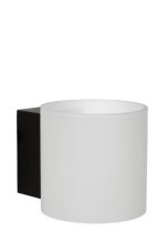 Lucide 04203/01/30 JELTE koupelnové nástěnné svítidlo G9 / 33W Ø 12cm černá